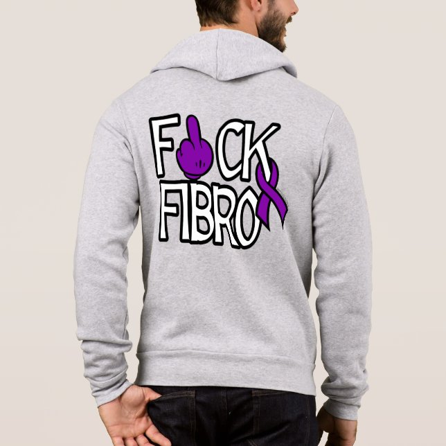 CAMISETA F#CK FIBRO (Verso)