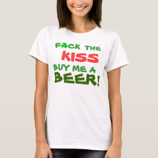 Camiseta F*ck o BEIJO compra-me uma CERVEJA!