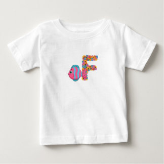 Camiseta F de peixe