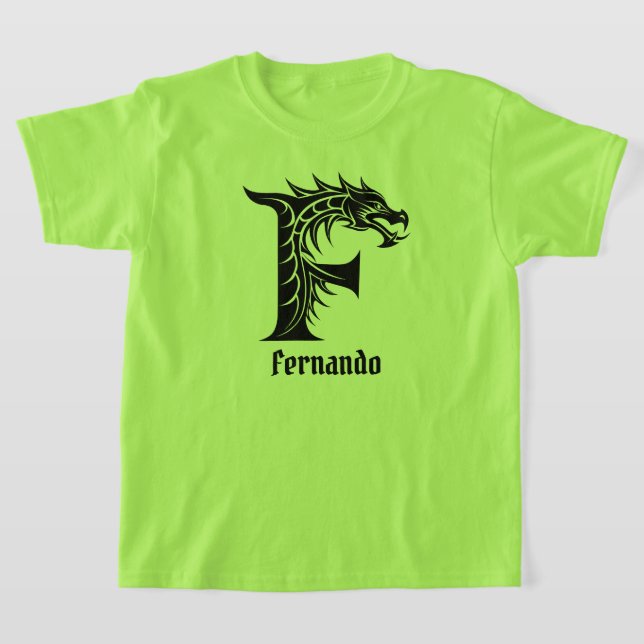 Camiseta F Dragão Personalize (Postura )