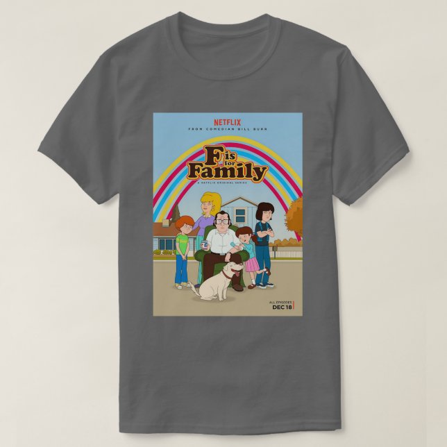 Camiseta f é para a família 3  (Frente do Design)