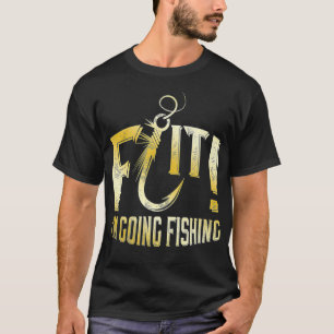 Camiseta F Gancho Vou Pescar Palavra