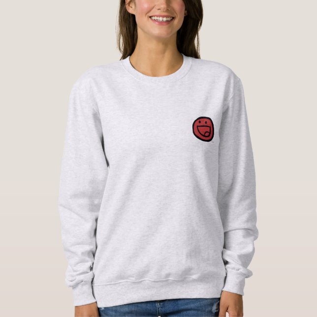 Camiseta F.I.O. “Happy Emoji” Sweatshirt Blend   (Frente)