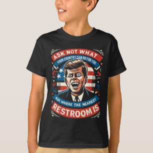 Camiseta F. Kennedy Funny Patriotic Toilet Meme 4 De Julho