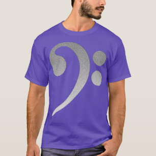 Camiseta F Key Bass Note design Bassista Música Player