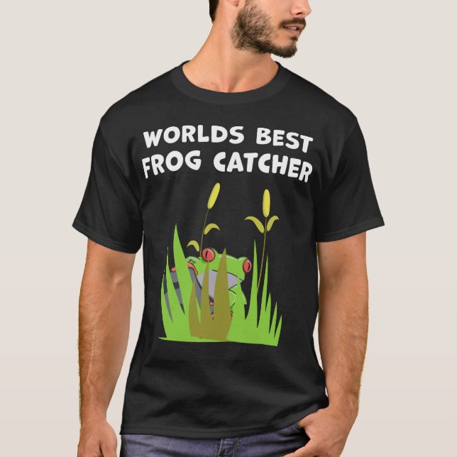 Camiseta Fã Anfíbio do Lago Amphibian, Melhor Sapo (Frente)