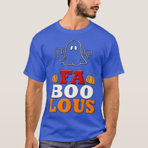 Camiseta Fa Boo Lous Fabolny Funny Fênciume Party Halloween