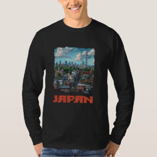Camiseta Fã da cultura japonesa gráfico para amantes da est