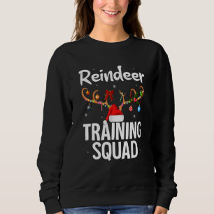Camiseta Fa Da Equipe De Formação De Reindeer Em Corrida De