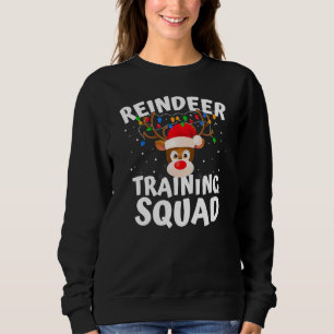 Camiseta Fa Da Equipe De Formação De Reindeer Em Corrida De