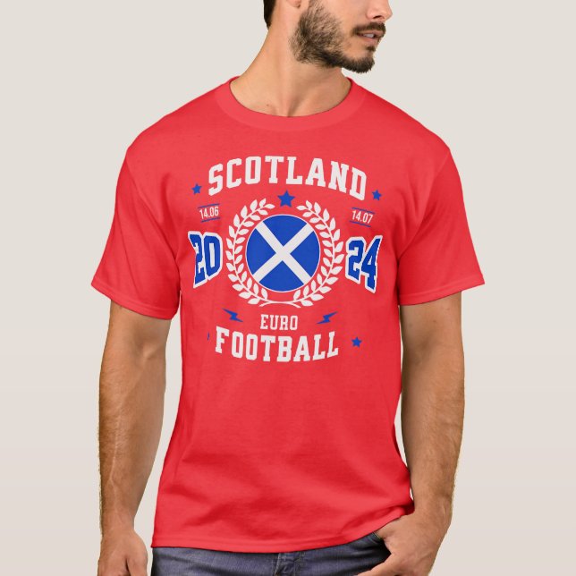 Camiseta fã da Escócia 2024 (Frente)