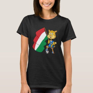 Camiseta Fã da Hungria Gato Húngaro