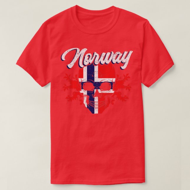 Camiseta Fã da Noruega (Frente do Design)