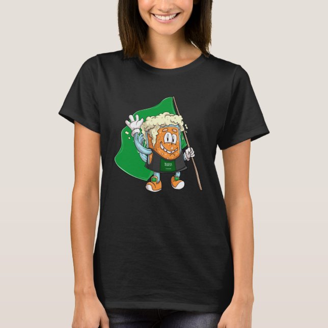 Camiseta Fã de cerveja da Arábia Saudita (Frente)