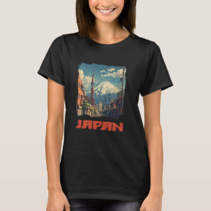 Camiseta Fã de cultura japonesa para amantes de japonês A