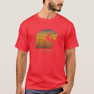 Camiseta Fã de escalada em rocha Retro Kalymnos Grécia famí