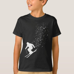 Camiseta Fã de esportes de inverno de esqui legal amante de