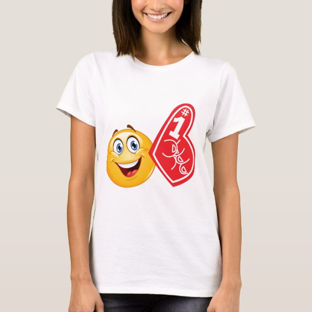Camiseta fã de esportes emoji (Frente)