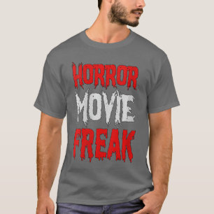 Camiseta Fã de filme de terror feminino, fã de filme de ter