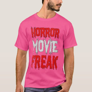 Camiseta Fã de filme de terror feminino Freak de filme de t