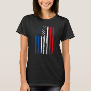 Camiseta Fã de Futebol Americano de Bandeira Holandesa Hola