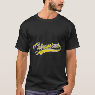 Camiseta Fã de Futebol de Columbus Vintage