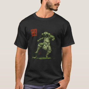 Camiseta Fã de Futebol de Futebol Japonês Samurai Guaxinim