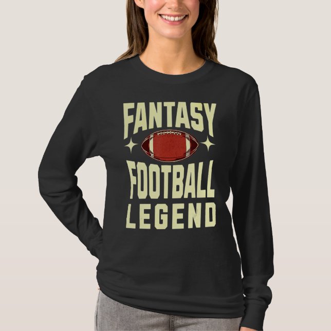 Camiseta Fã de Futebol de Legenda Fantástica (Frente)