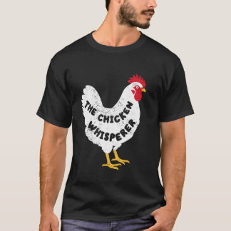 Camiseta Fã de Galinha Engraçado Fazendeiro Agricultor - O 