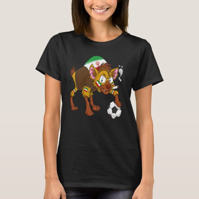 Camiseta Fã de Hiena Irã (Frente)