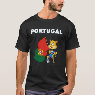 Camiseta Fã de Portugal Casa Gatos Portugueses