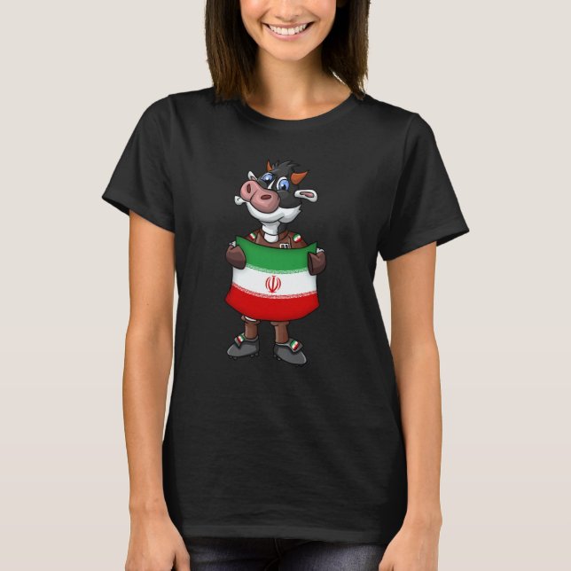 Camiseta Fã de Vaca do Irã (Frente)