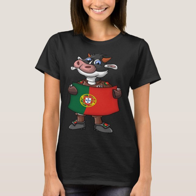 Camiseta Fã de Vaca Portuguesa (Frente)