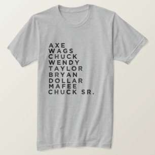 CAMISETA FÃ DO CARÁTER DE BILIÕES