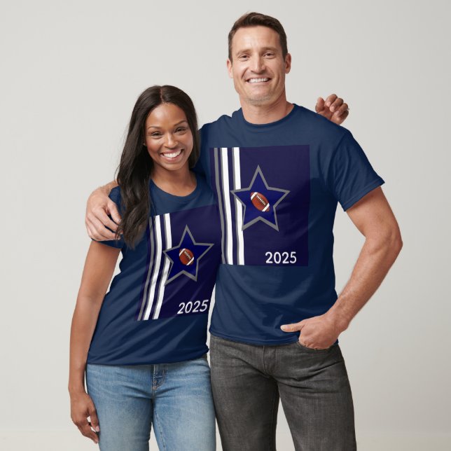 Camiseta Fã do Espírito de Equipe MVB 2025 Futebol Estrela  (Unissex)