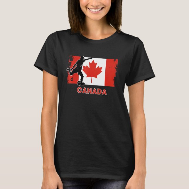 Camiseta Fã do Futebol do Canadá 2022 - Equipe Nacional de  (Frente)