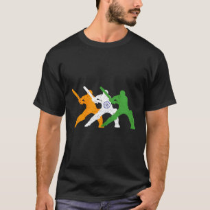 Camiseta Fã do jogador de críquete da equipe de críquete in