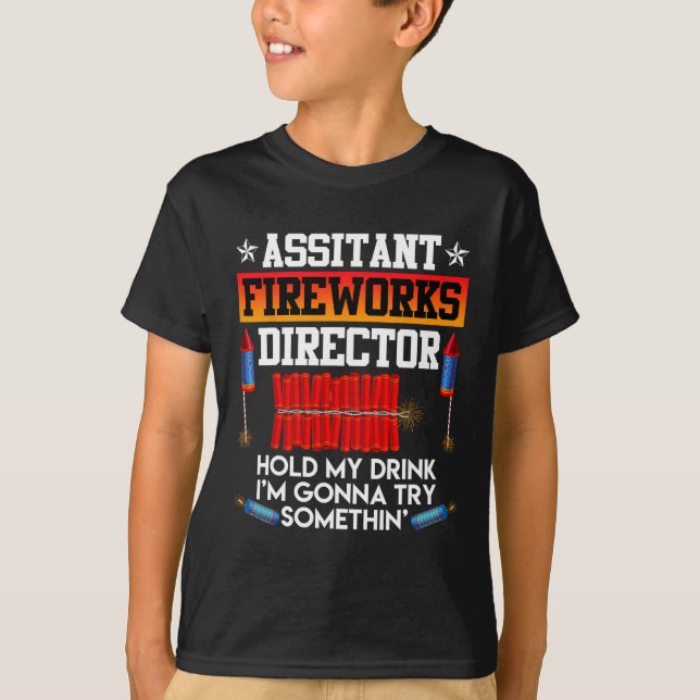 Camiseta Fã do Partido dos Eua, Diretor de Fogos de Artifíc (Frente)