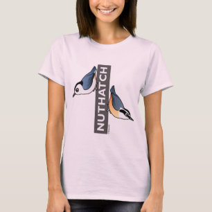 Camiseta Fã do pica-pau-cinzento