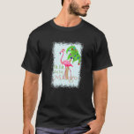 Camiseta Fa La Christmas Flamingo Beach Xmas<br><div class="desc">Fa La Christmas Flamingo Beach Xmas.</div>