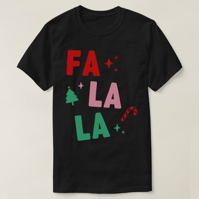 CAMISETA FA LA LA LA 2 (Frente do Design)