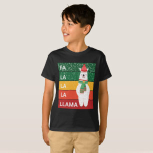 CAMISETA FA LA LA LLAMA