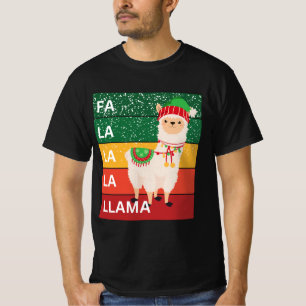 CAMISETA FA LA LA LLAMA
