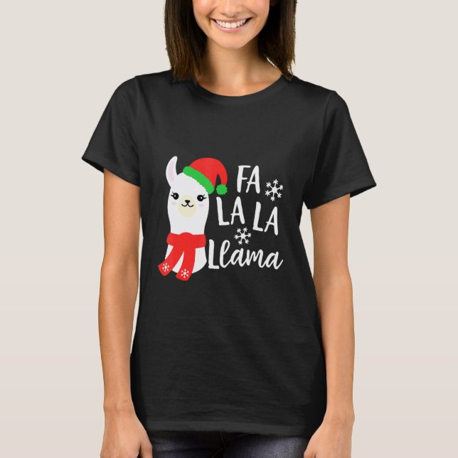 Camiseta Fa La La Llama (Frente)