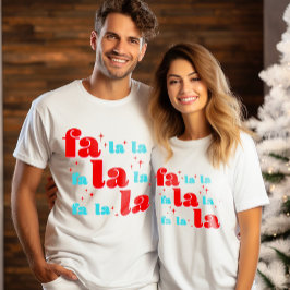 Camiseta Fa La La Natal