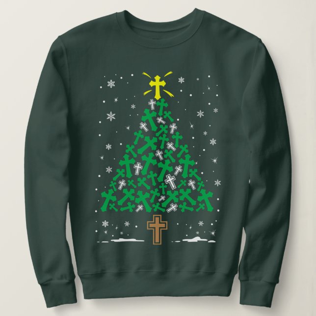 Camiseta Fa La Mingo Flamingo Christmas Tree Lights Deco (Frente do Design)