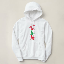 Camiseta Fa La Red e Green Christmas Hoodie
