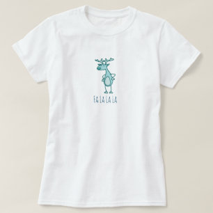 Camiseta Fa La Reindeer Basic TSirt