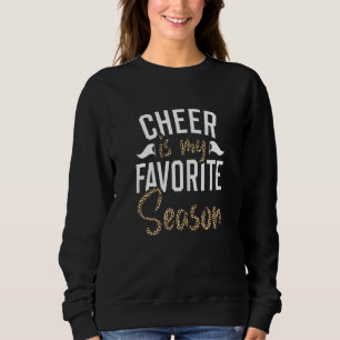 Camiseta Fã líder de torcida Leopard Mulheres Meninas anima