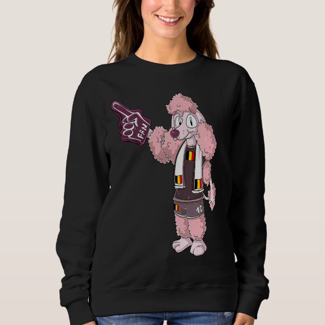 Camiseta Fã Poodle Bélgica (Frente)